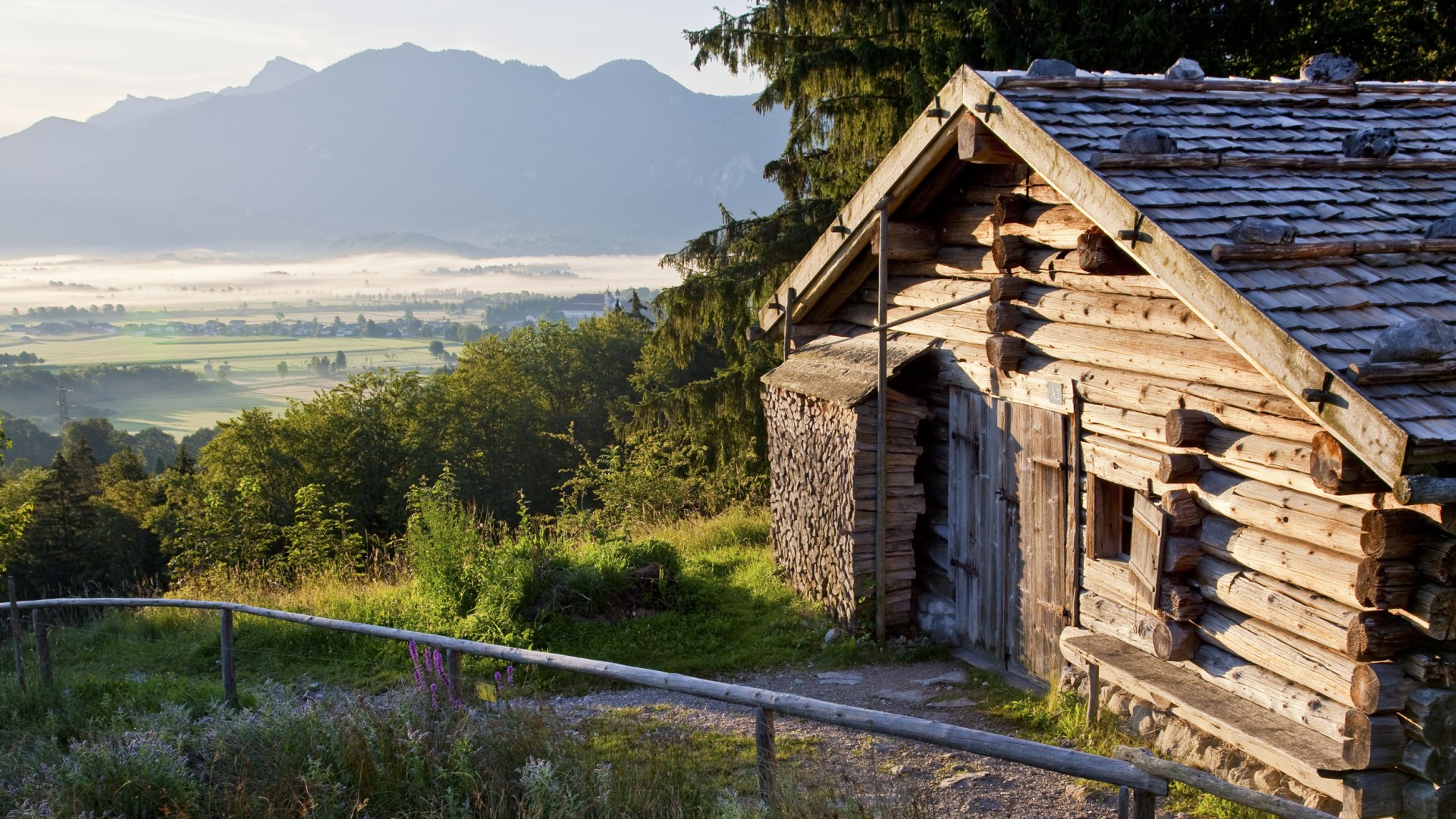 Glentleiten Brunnerkaser Bäck, © Bezirk Oberbayern, Archiv FLM Glentleiten